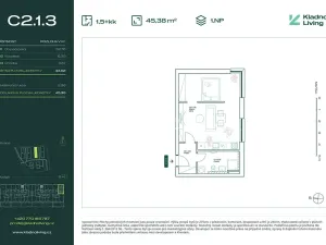 Prodej bytu 1+kk, Kladno, Pražská, 43 m2