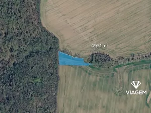Prodej podílu pole, Zborovice, 1242 m2