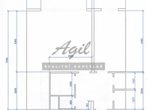 Pronájem bytu 2+kk, Brno, 46 m2