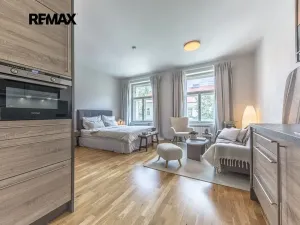 Prodej bytu 1+kk, Praha - Karlín, Vítkova, 36 m2