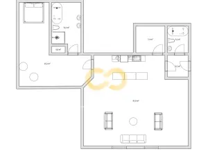 Pronájem bytu 2+kk, Písek, Alšovo nám., 146 m2