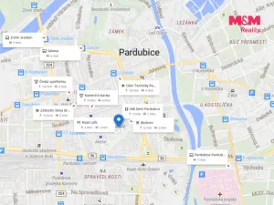Prodej bytu 1+1, Pardubice - Zelené Předměstí, Žitná, 40 m2