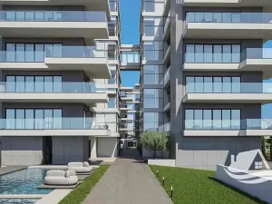 Prodej bytu 2+1, Pafos, Kypr, 77 m2