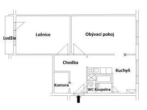 Prodej bytu 2+1, Hradec Králové, Milady Horákové, 63 m2