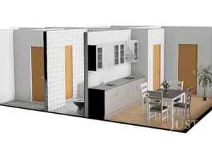 Pronájem bytu 2+1, Písek, Heritesova, 60 m2