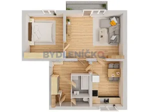 Prodej bytu 2+1, České Budějovice, Nerudova, 74 m2