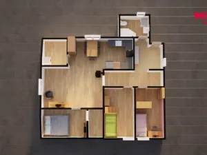 Prodej bytu 4+kk, Mladá Boleslav - Čejetice, Koněvova, 86 m2