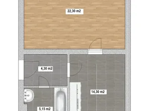 Pronájem bytu 1+1, Svitavy, Pavlovova, 46 m2