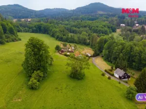 Prodej louky, Chřibská - Krásné Pole, 1301 m2