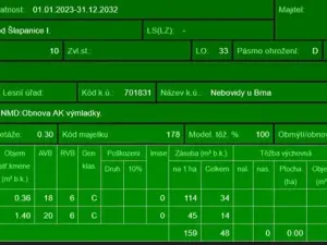 Prodej lesa, Nebovidy, 5316 m2
