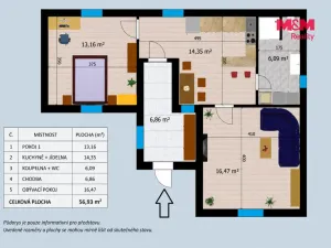 Prodej rodinného domu, Kutná Hora - Hlouška, Lorecká, 57 m2