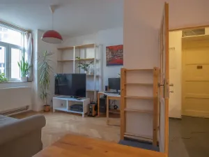 Prodej bytu 2+kk, Praha - Holešovice, U Uranie, 40 m2
