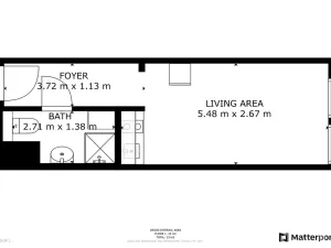 Pronájem bytu 1+kk, Praha - Jinonice, Peroutkova, 23 m2