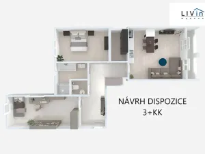 Prodej bytu 2+1, Olomouc, Javoříčská, 90 m2
