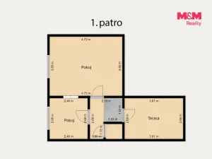 Prodej rodinného domu, Aš, Šumavská, 92 m2