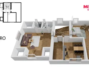 Prodej rodinného domu, Lochovice, 180 m2