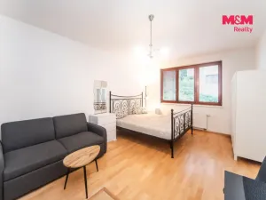 Pronájem bytu 1+kk, Praha - Smíchov, Na Neklance, 31 m2