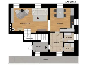Prodej bytu 4+1, Hostivice, Litovická, 140 m2