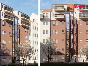 Prodej bytu 2+kk, Praha - Smíchov, Grafická, 34 m2
