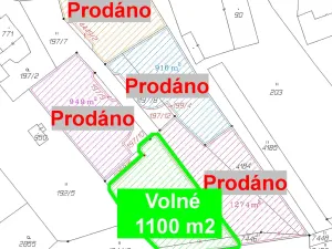 Prodej pozemku pro bydlení, Opatov, 1100 m2