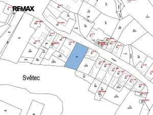 Prodej pozemku, Světec, 626 m2