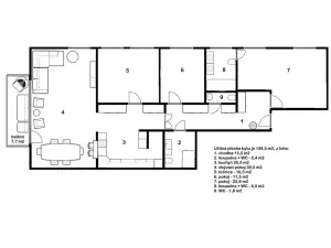 Prodej bytu 4+kk, Praha - Vokovice, Irská, 140 m2