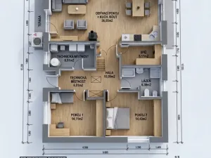 Prodej rodinného domu, Dražeň, 92 m2