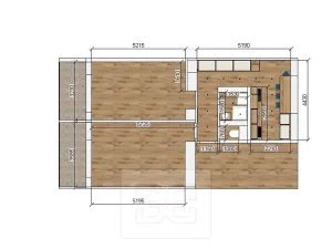 Prodej bytu 2+1, Brno, Rezkova, 61 m2
