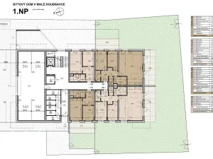 Prodej bytu 2+kk, Plzeň, V Malé Doubravce, 40 m2