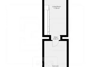 Pronájem bytu 2+kk, Praha - Smíchov, Plzeňská, 44 m2