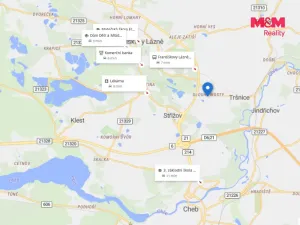 Pronájem bytu 1+1, Františkovy Lázně - Dlouhé Mosty, 35 m2