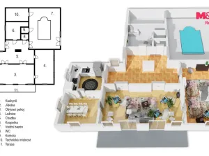 Prodej rodinného domu, Všenory, Květoslava Mašity, 621 m2