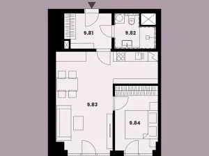 Prodej bytu 2+kk, Brno, Burešova, 53 m2