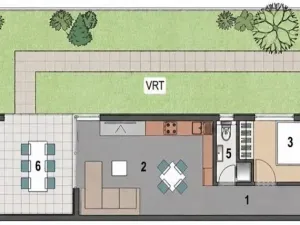 Prodej bytu 3+kk, Mandre, Chorvatsko, 70 m2
