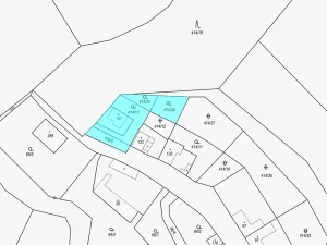 Dražba pozemku pro bydlení, Přistoupim, 730 m2