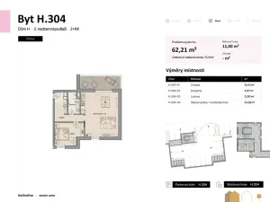 Prodej bytu 2+kk, Černá v Pošumaví, 62 m2