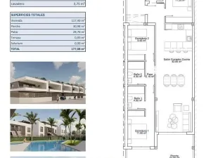 Prodej bytu 4+kk, Pilar de La Horadada, Alicante, Španělsko, 117 m2