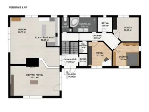 Prodej rodinného domu, Benátky, 241 m2