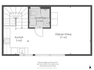Prodej vícegeneračního domu, Praha, V Podbabě, 90 m2