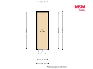 Prodej chaty, Oslnovice, 76 m2