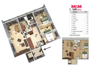 Prodej rodinného domu, Mnichovice, Pod Budíkovem, 184 m2