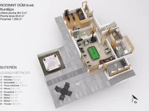 Prodej rodinného domu, Kurdějov, 261 m2