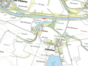 Prodej louky, Zálezlice, 1857 m2