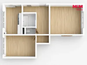 Prodej bytu 2+1, Česká Lípa, Myslbekova, 57 m2
