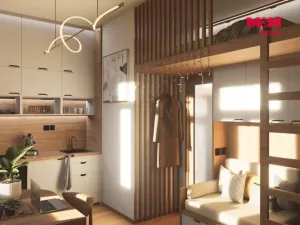 Prodej bytu 3+kk, Praha - Smíchov, Grafická, 68 m2