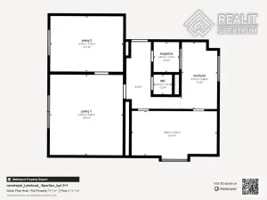 Prodej bytu 3+1, Letohrad, Spořitelní, 74 m2