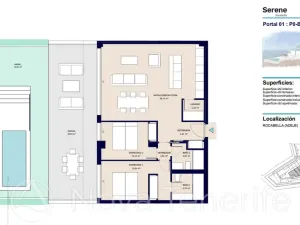 Prodej bytu 3+kk, Adeje, Santa Cruz de Tenerife, Španělsko, 80 m2