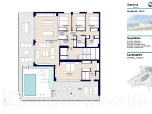 Prodej bytu 5+kk, Adeje, Santa Cruz de Tenerife, Španělsko, 120 m2