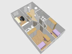 Pronájem bytu 3+1, Brno, Obřanská, 75 m2