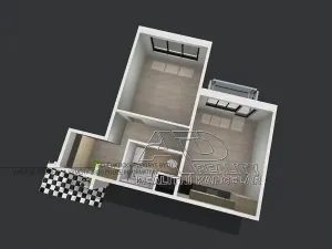 Pronájem bytu 2+kk, Český Krumlov, 41 m2